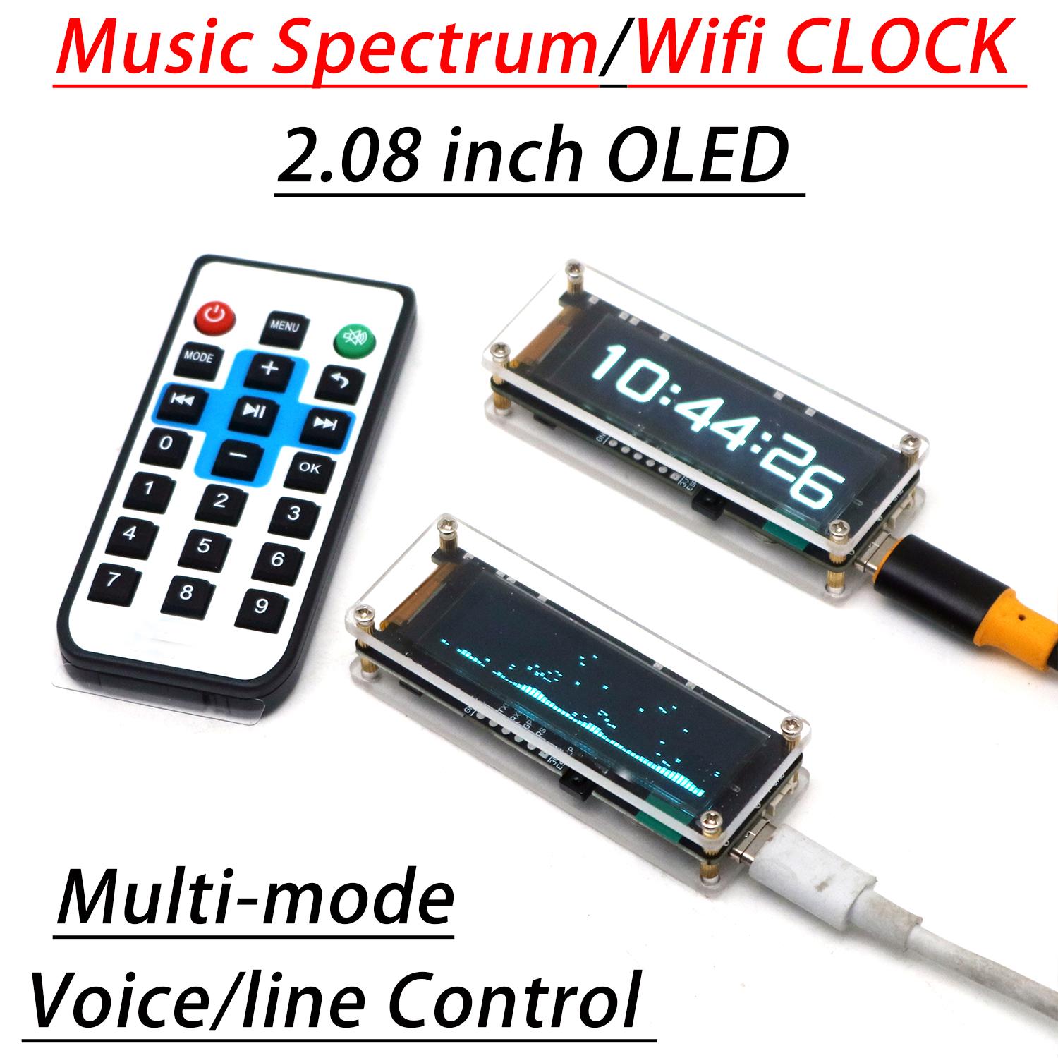 Audio Music Apps - 2.08Inch OLED Audio Music Spectrum WiFi