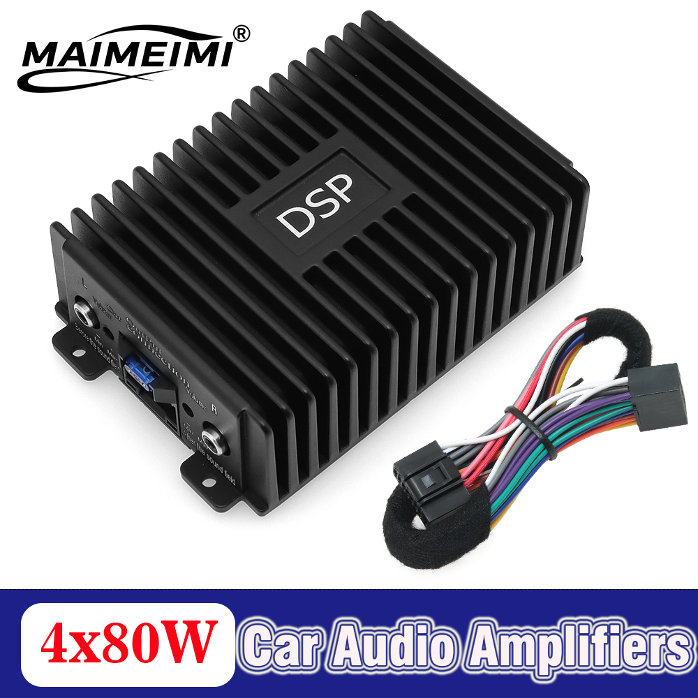 Audio Music Equalizer - Car DSP 4 Channel Radio Amplifier