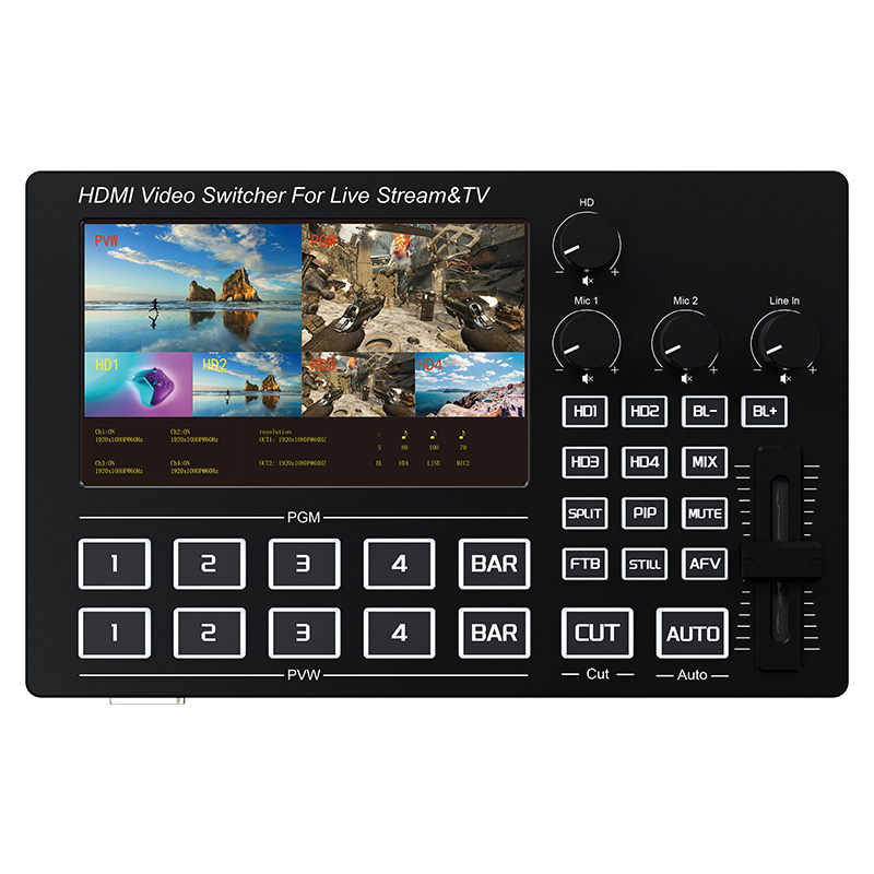 Audio Music Live - 1080P 4 Channel HDMI Live Streaming