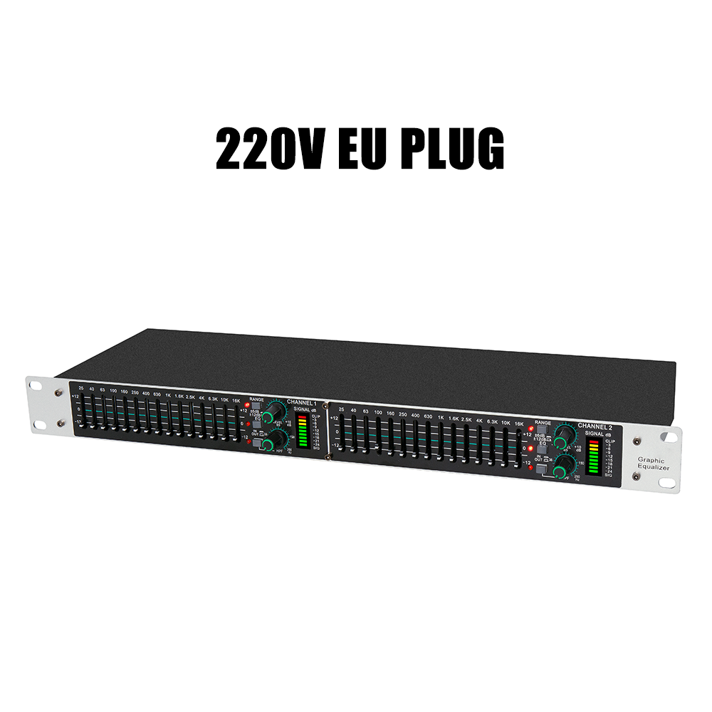 Eq215 Dual 15-Band Graphic Equ - Audio Music Equalizer review and price