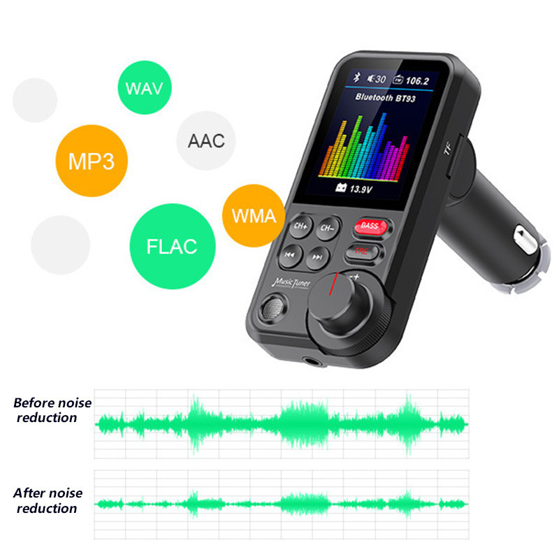 FM Transmitter Car MP3 Player  - Audio Music Equalizer review and price