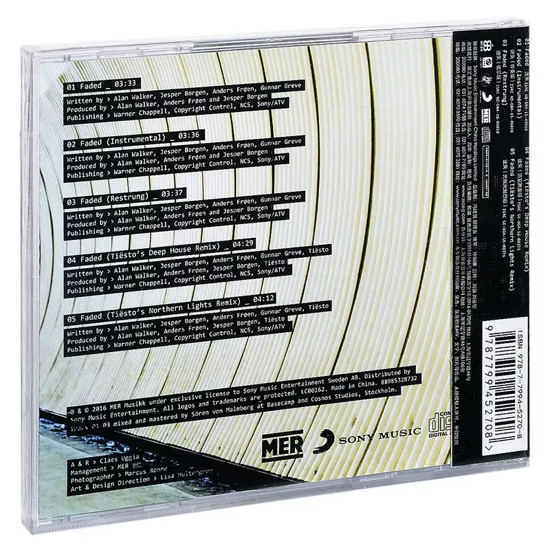 for Alan Walker Lost CD Album  - Audio Music Cd review and price