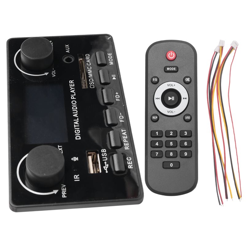 LCD Display Bluetooth 5.0 MP3  - Audio Music Play review and price