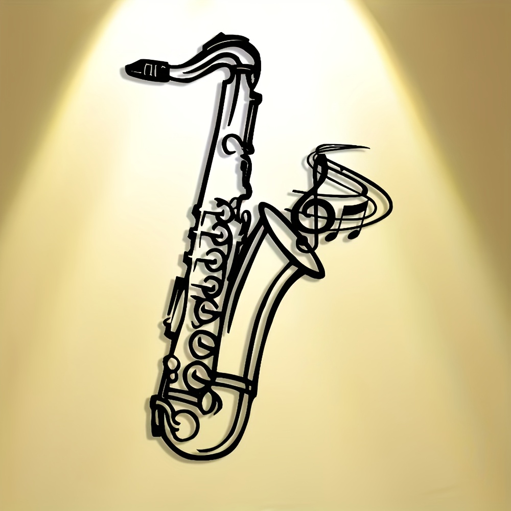 Metal Wall Art Saxophone Decor - Audio Music Live review and price