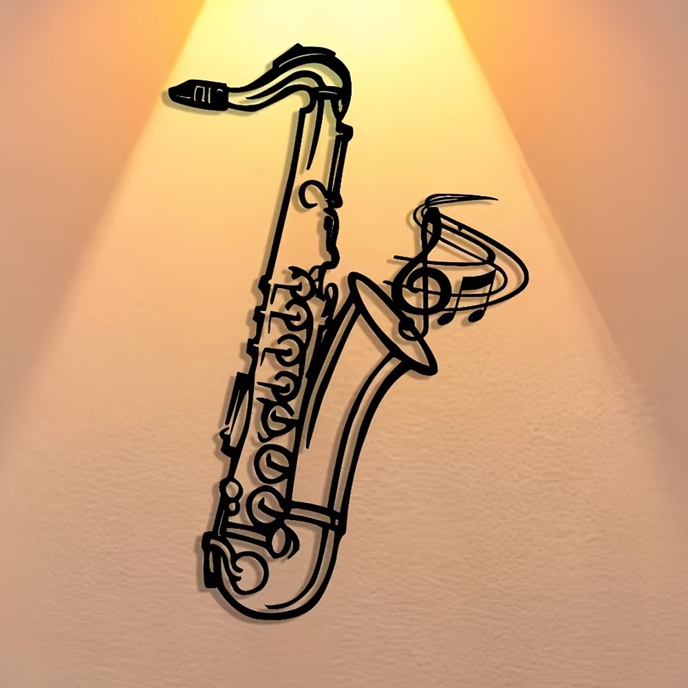 Metal Wall Art Saxophone Decor - Audio Music Live review and price
