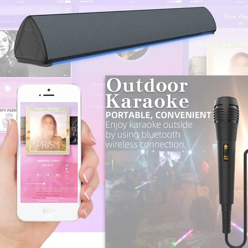 60W Wireless TV PC Soundbar Bl - Audio Music Generator review and price