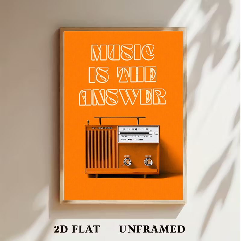 Vintage Radio Wall Art Framele - Audio Music Live review and price