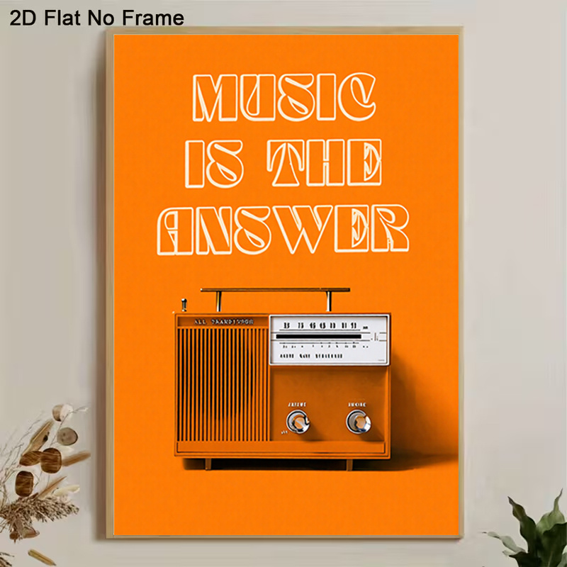 Vintage Radio Wall Art Framele - Audio Music Live review and price