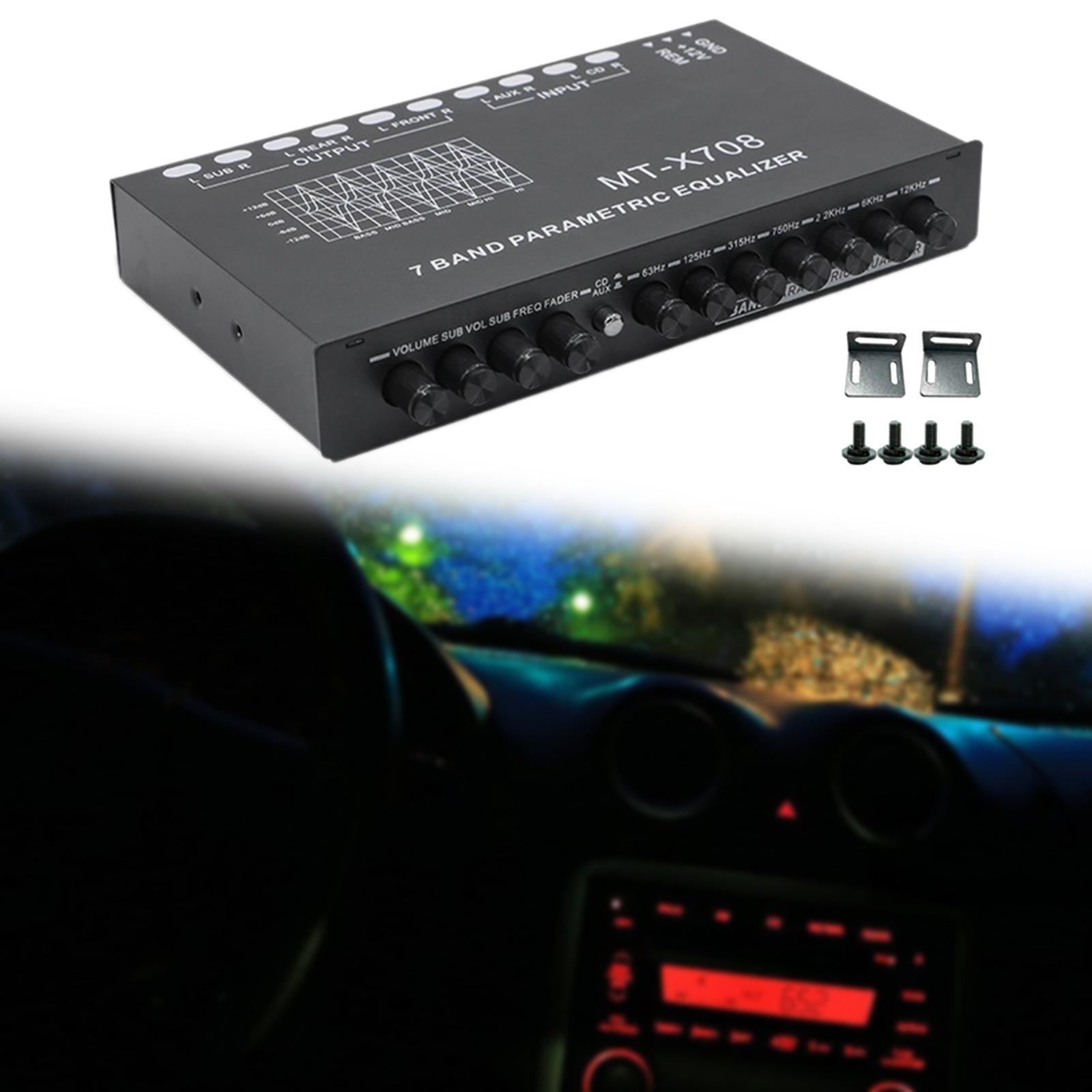 7 Band EQ Equalizer DC 12V Sub - Audio Music Equalizer review and price