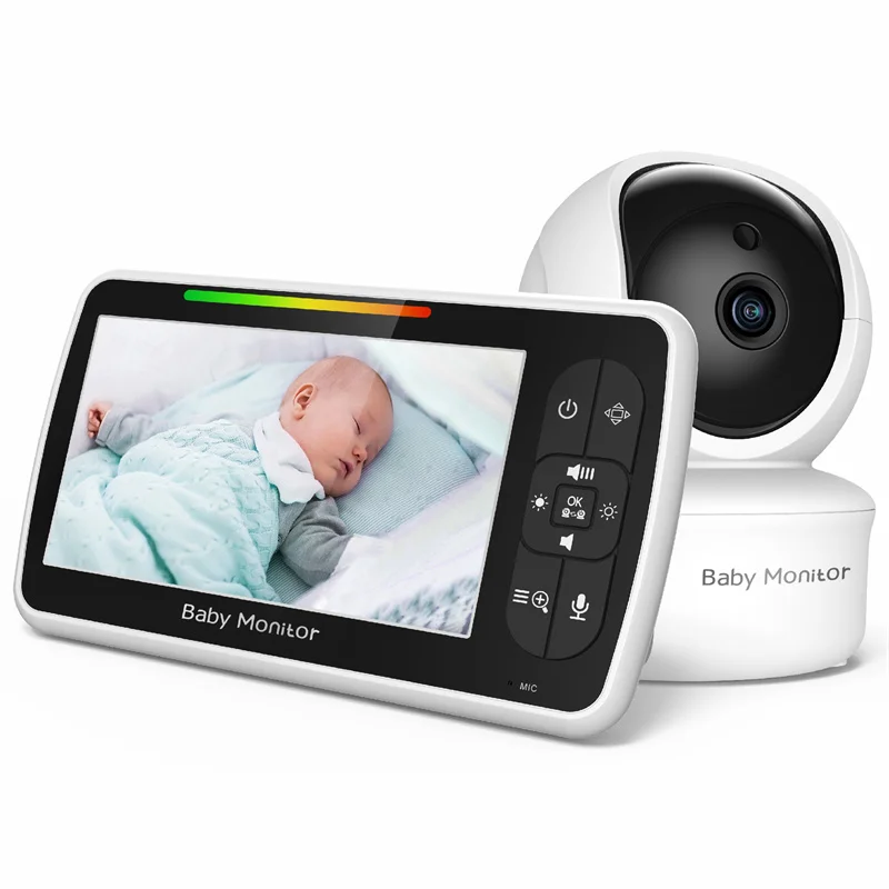 5inch Video Baby Monitor with  - Zoom Audio Music review and price