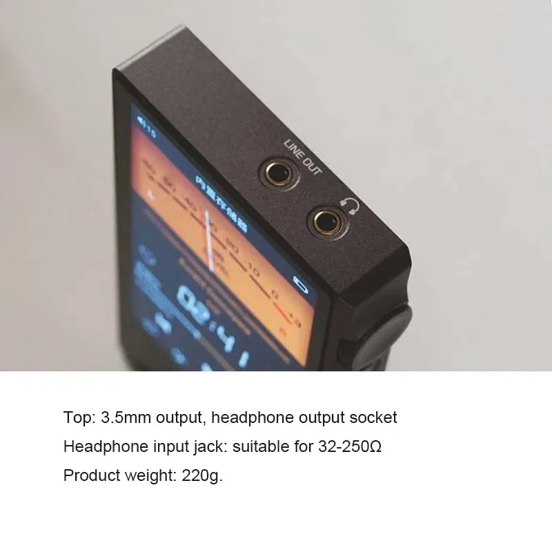 Tecsun PD-60 4 inch IPS touch  - Audio Music Equalizer review and price