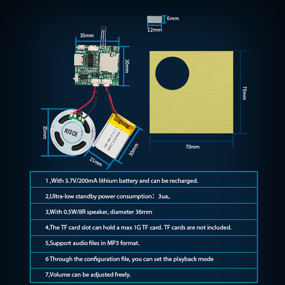 Programmable Sound Recorder Mo - Audio Music Mp3 Download Free review and price