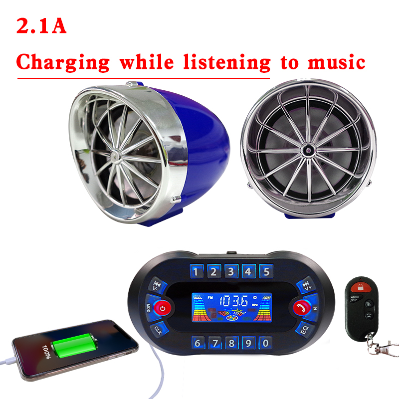 MT730 Motorcycle Bluetooth Spe - Audio Music Play review and price