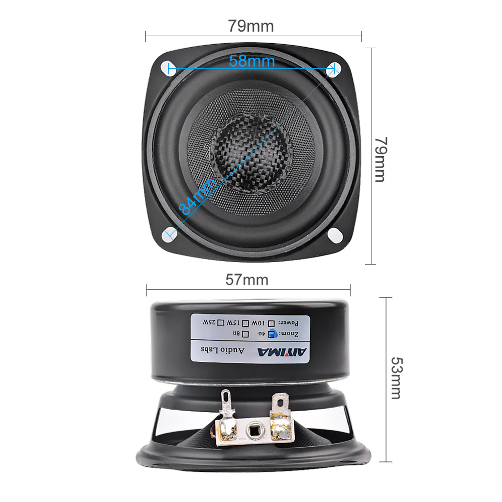 AIYIMA 2Pcs 3 Inch Audio Porta - Audio Music Generator review and price