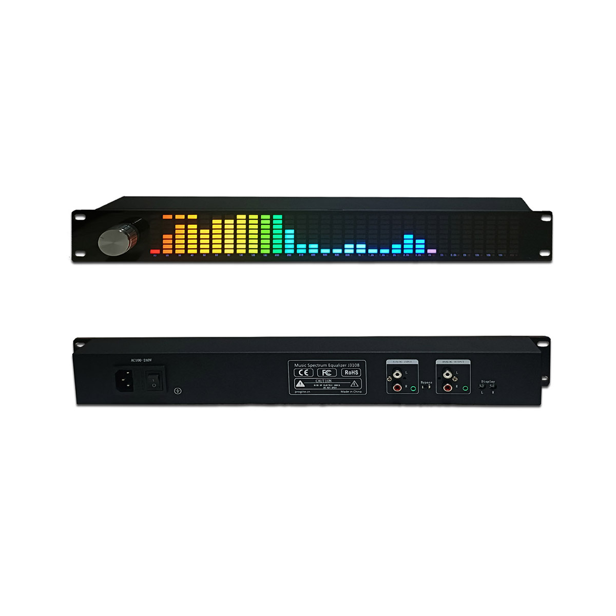 1.5U Music Spectrum Digital Eq - Audio Music Equalizer review and price