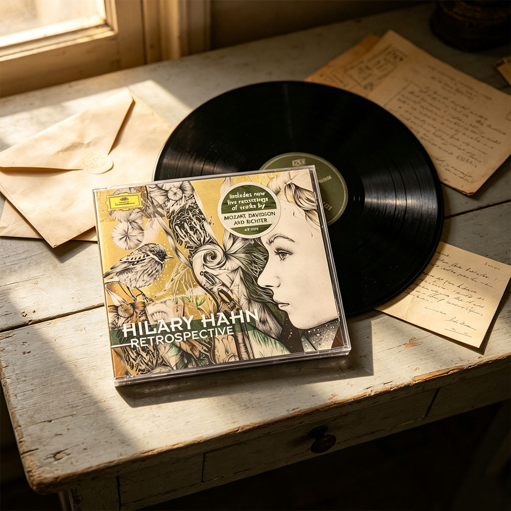 CD 'Retrospective' Hilary Hahn - Audio Music Live review and price