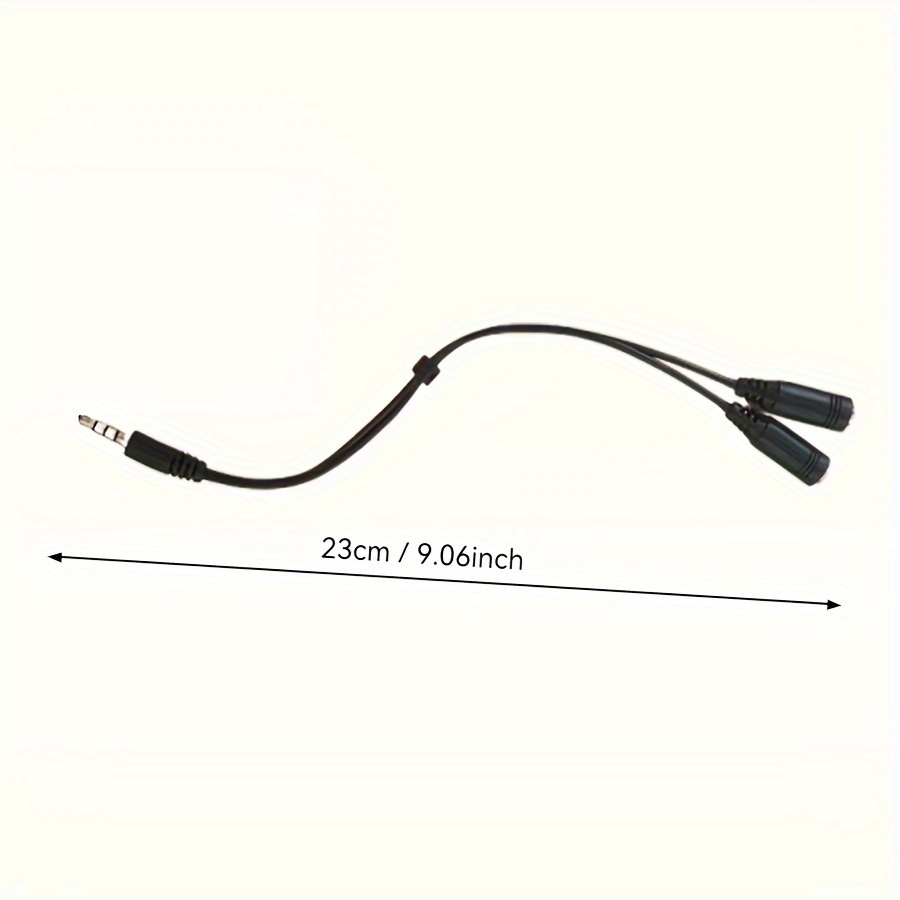 3.5mm Stereo Audio 1Male to 2  - Audio Music Play review and price