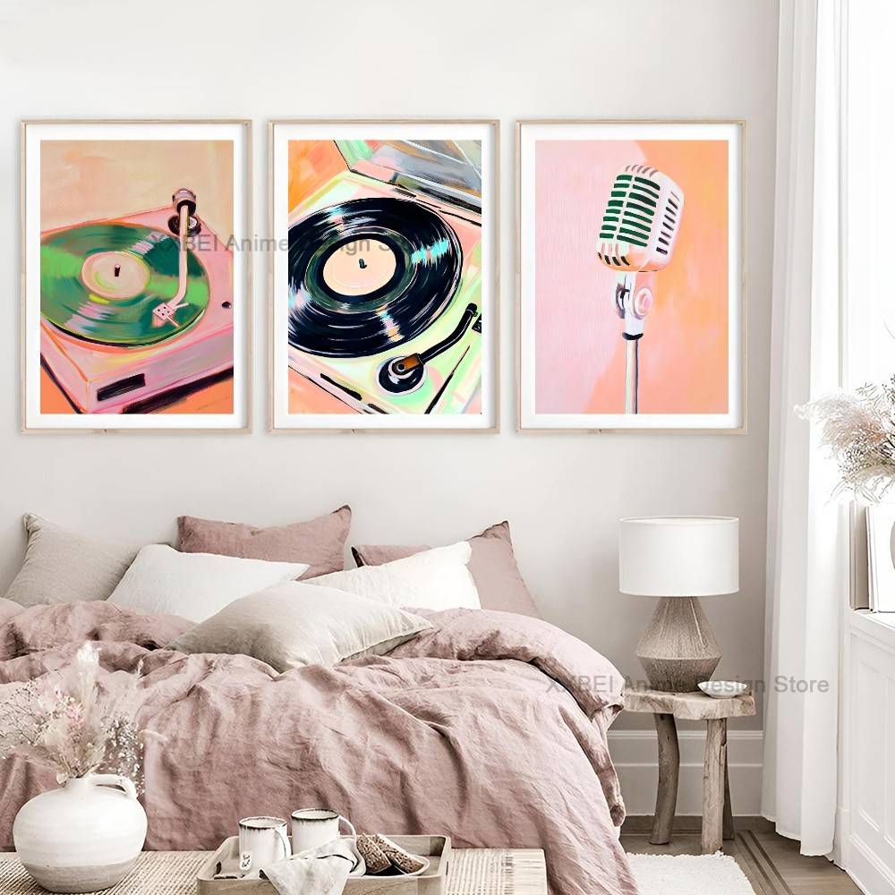 Vintage Audio Paper Poster Han - Audio Music Wallpaper review and price