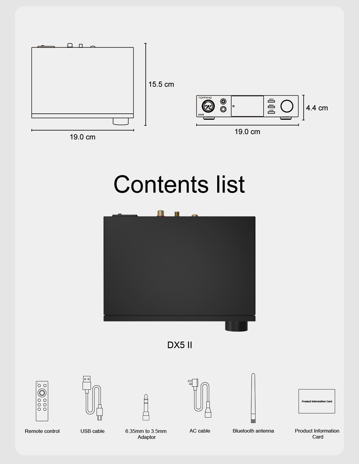 Topping DX5II DX5 II Digital M - Audio Music Generator review and price