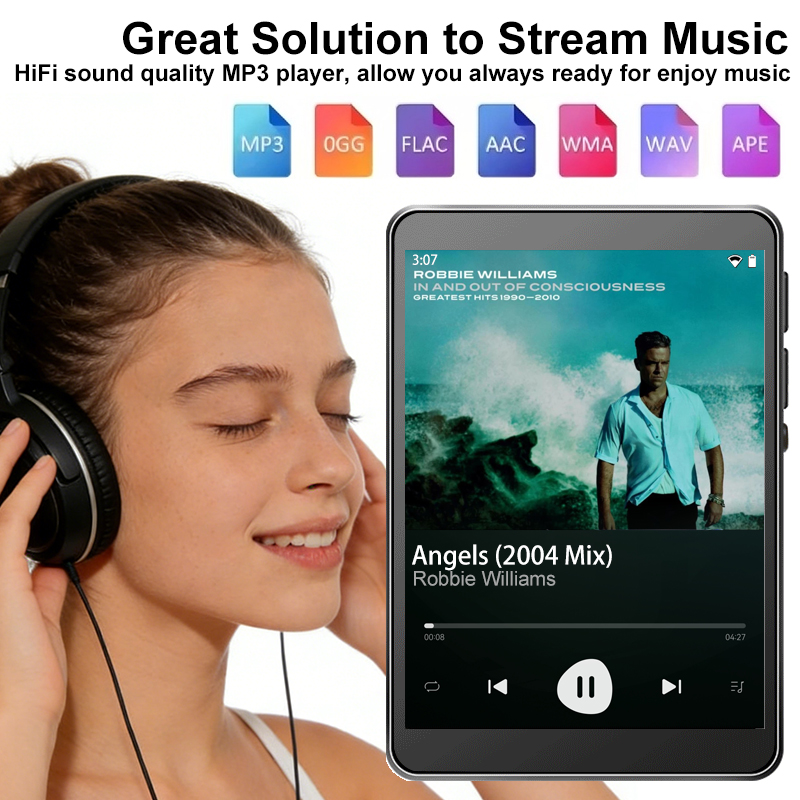 WiFi MP3 Player Andriod 10 Spo - Audio Music Mp3 Download Free review and price